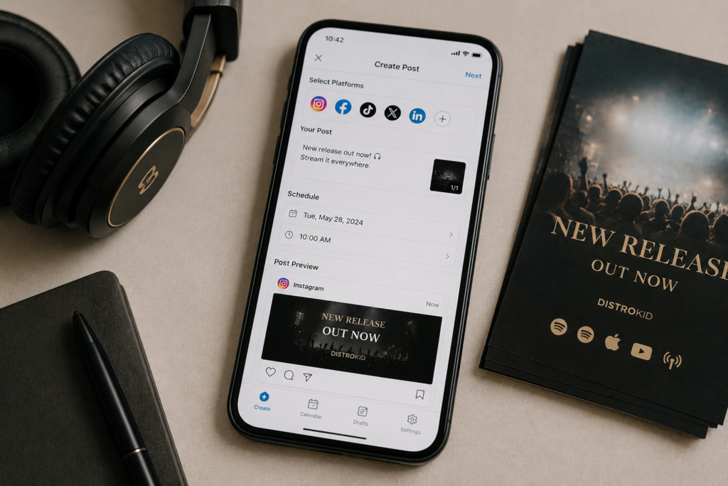 mini hero depicting digital marketing and social media